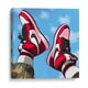 thumbnail image 1 of Cuadro decorativo - Jordan 1 Chicago, David Aste 40x40 Canvas Lab Básquetbol / Basquetbol /Basketball, Deportes, Hype, Ilustraciones, Michael Jordan, 1 of 2