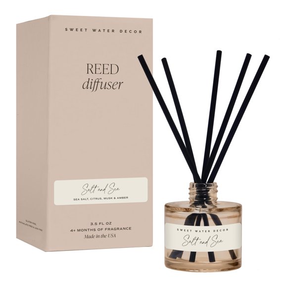 Difusor Reed Water Decor Sweet Water Decor Sal y Mar, 100 ml