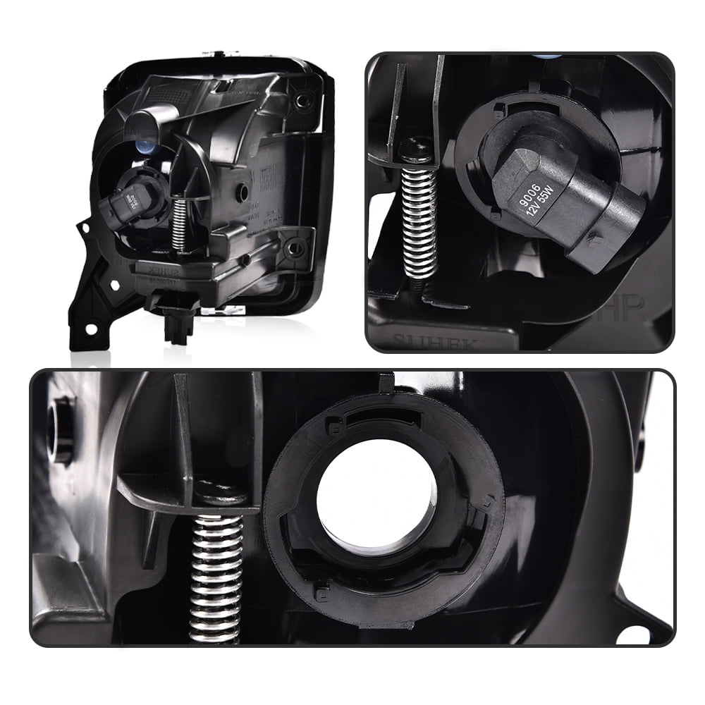 PIT66 Fog Light Fit for 13-18 Dodge Ram 1500 Pickup/2019 Dodge Ram 1500 Classic Fog Lamp Assembly Driver & Passenger Side Left/Right