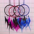 thumbnail image 4 of Fairnull 1 Set Dream-catcher Making Kit Exquisite Wide Application Wire DIY Decorative Hanging Crochet Kit for Gift, 4 of 9