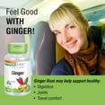 thumbnail image 3 of Solaray Ginger Root 1100mg | Healthy Digestion, Joints and Motion & Stomach Discomfort Support | Whole Root | Non-GMO & Vegan | 180 VegCaps, 3 of 6