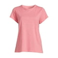 thumbnail image 5 of Time and Tru Women's Crewneck Slub Tee with Short Sleeves, 5 of 5