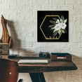 thumbnail image 5 of Epic Art 'Geometric Hexagon Muted Floral' by Cindy Jacobs, Acrylic Glass Wall Art, 12"x12", 5 of 8