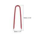 thumbnail image 2 of IC Puller Chip Extractor Stainless Steel with Insulated Vinyl Grip Red 1 Pcs, 2 of 7