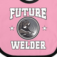thumbnail image 4 of Inktastic Welding Future Welder Fabricator Boys or Girls Baby Bib, 4 of 4