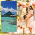thumbnail image 6 of Hanging Banner for Front Door Tahiti Beach Door Cover Decoration Welcome Door Banner Porch Sign Hanging Wall Decoration Background Banner for Yard Garden Porch Lawn, 6 of 8