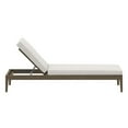 thumbnail image 6 of Northlake Outdoor Patio Teak Chaise Lounge in Weathered Gray White, 6 of 10