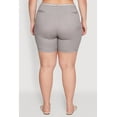 thumbnail image 5 of Women's Plus Size Rope Belted Shorts, 5 of 5