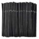 thumbnail image 1 of Black Flexible Plastic Drinking Straws, Disposable Bendy Straws for Beverages, Parties, and Events, 500/200/100 Count, 1 of 4