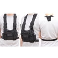 thumbnail image 3 of Pecho Táctica Para Interfono, Chaleco Walkie-Talkie, Bolsa De Interfono Manos Libres De Nailon, Chaleco Para Supervivencia, Senderismo, Ciclismo, Trabajo, Camping Guardurnaity OD006465-00, 3 of 7