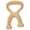 Brown, variant on Beef Infused Heavy-Duty Nylon Wishbone Dog Chew Toy Raised Textured Teeth Grinding Molar Stick Durable For Medium Large Aggressive Chewers Puppy Oral Care Play(White-As shown)