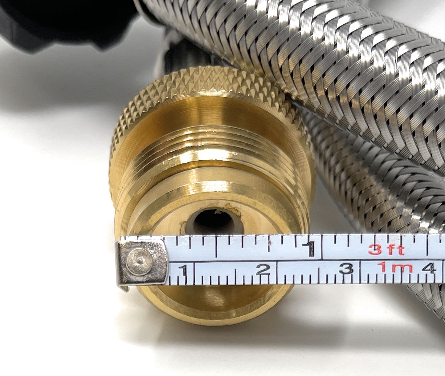 Madol Hose Adapter Assembly 10’ (120”) 1lb to 20lb Propane Tank Converter for QCC1/ Type1