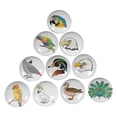 thumbnail image 1 of IBA Indianbeautifulart Multicolor Mix Bird 2.5 Inches Ceramic Drawer Door Knobs Round Cabinet Furniture Knobs Handle Pull, 1 of 1