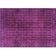 thumbnail image 1 of Ahgly Company Indoor Rectangle Persian Purple Traditional Area Rugs, 7' x 9', 1 of 4