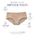 thumbnail image 3 of LeSensuel Comfortable Low-Rise Hipster Panties for Women - Ultra-Flat Seams Ladies Underwear Panties, 3 of 7