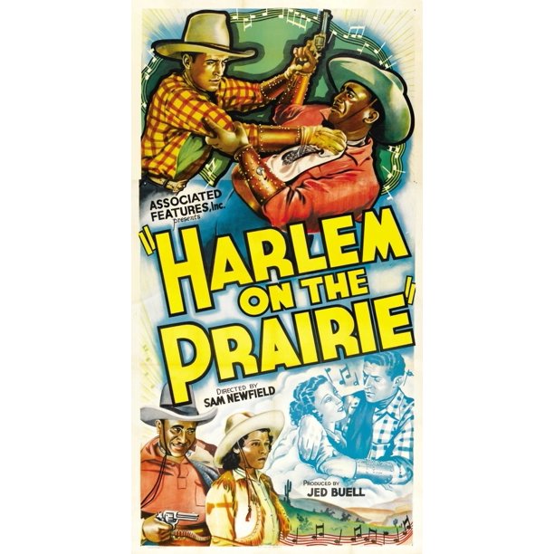 Harlem On The Prairie Herb Jeffries Connie Harris 1937 Movie Poster