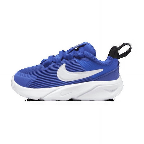 Nike Star Runner 4 Baby/Toddler Shoes Color: Hyper Royal/Black/White/White Size: 2C