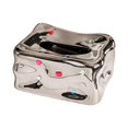 thumbnail image 4 of Soporte para papel higiénico de baño, dispensador de pañuelos faciales, caja de pañuelos para Plata, 4 of 9