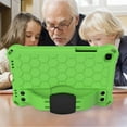 thumbnail image 6 of Dteck Case For Samsung Galaxy Tab A 8.0 SM-T290 (2019 Released) 8 inches, Shockproof Rubber Kickstand Case Heavy Duty Cover with PET HD Screen Protector/Hand Strap/Should Belt/Pencil Holder ,Green, 6 of 6