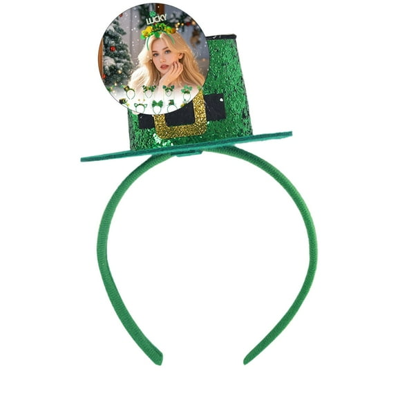 Yoloke St Patrick's Day Headband, Irish Saint Patrick's Day Headwear for Women and Girls, Festival Party Accessory