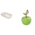 thumbnail image 1 of Elegante bandeja de cerámica para frutas, ideal para el desayuno, y la decoración del hogar, con escultura decorativa para cafetería y estu, 1 of 8