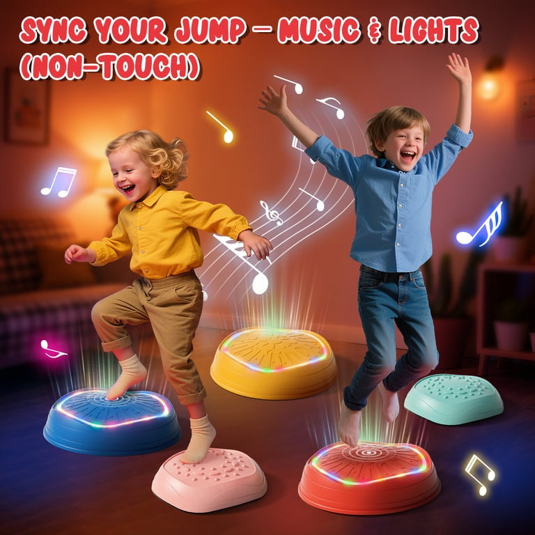 Musical LED Stepping Stones with Lights and Sounds photo 6