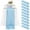 Baby Blue, variant on 6 Pcs Navy Blue Cheesecloth Table Runner 10FT, Gauze Table Runner for Wedding Reception Sheer Bridal Shower