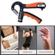 thumbnail image 4 of Entrenador de agarre portátil para contar Equipo de gimnasio (Negro y naranja), 4 of 4