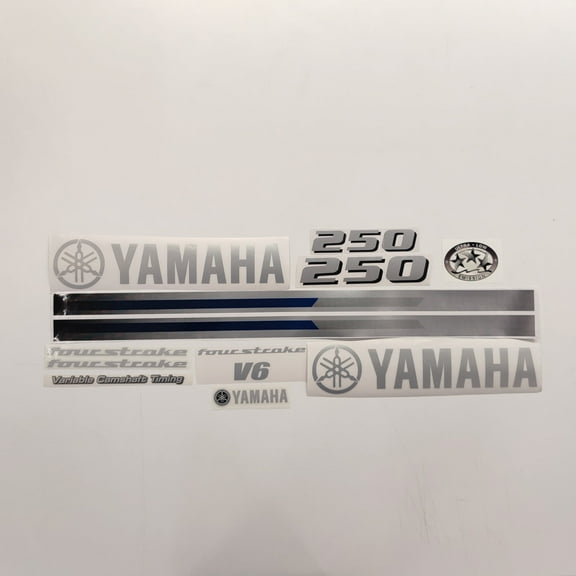 411 Decals Aftermarket Replacement for Yamaha 250 FS (2013) Outboard Decal (Sticker) Set