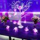 thumbnail image 5 of Pilas Fairy Lights SmilingTown, 15 paquetes de 20 LED, color morado, 5 of 8