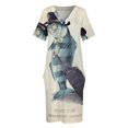 thumbnail image 4 of Vestido de piloto colgante para mujer, ropa de noche con bolsillos, estética veraniega., 4 of 7