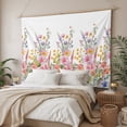 thumbnail image 3 of Pink Flowers Tapestry for Bedroom Wall Hanging Tapestry,Spring Floral Daisy Farmhouse Pastoral Botanical Ceiling Backdrop Tapestries Poster Blanket Wall Decor for Teens Room Living Room 51" x 59", 3 of 8