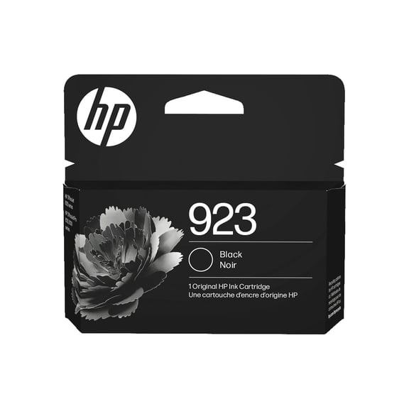 HP 923 Black Original Ink Cartridge, ~500 pages, 4K0T3LN
