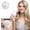 Pure White Pearls, variant on blinger® Crystal Women Refill Pack | 75 Hair Safe Glass Crystals for Everyday Glam | Crystal 7 mm | Gem Stamper Not Included