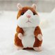 thumbnail image 5 of Talking Hamster Funny Plush Toy Repeats What You Say Animal Toy, 1pc, 5 of 5