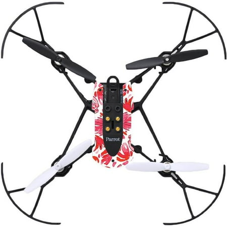 MightySkins PAMAM-Red Petals Skin for Parrot Mambo Drone Quadcopter Wrap Cover Sticker - Red Petals