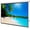 80" x 60", variant on 100-Inch Manual Pull Down Projector Screen -  Wall and Ceiling Projector Screen with 160 Degrees Viewing Angle - 4:3 Adjustable Widescreen with Shelf-Lock System Matte White