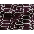 thumbnail image 4 of oneOone Viscose Jersey Wine Fabric Snake Animal Skin Diy Clothing Quilting Fabric Print Fabric By Yard 60 Inch Wide, 4 of 5