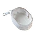 thumbnail image 4 of GHRYTY #TRANSPARENT# Cable Storage Bag with Locking Hook,Waterproof Mini Storage Bag,Portable Headset Data Cable Organizer Box,Clear Hard Shell Zipper Case for Jewelry,Gadgets L7T2, 4 of 7