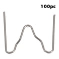 thumbnail image 1 of Riwcyla 100 Pcs Pare-Chocs de Voiture Fil de Soudage Soudeurs Clous Apparence Machine de Réparation Raccommodage Réparation Standard Pré-Découpé Ondulations Agrafe, 1 of 5