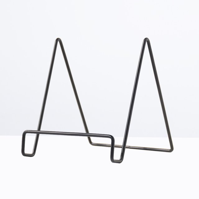 unbranded Rack Geométrico Negro Duradero Para Almacenamiento Y Exhibición De Y Adornos