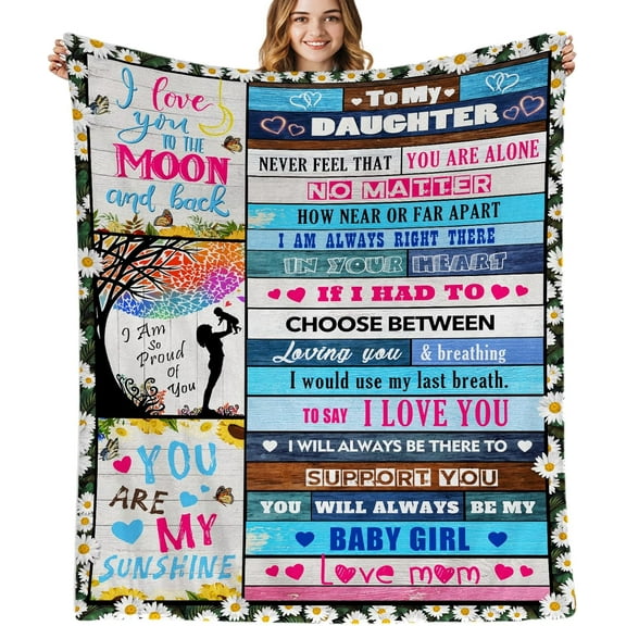 to My Girlfriend Blanket from Boyfriend Girlfriend Birthday Gifts I Love You Gifts for Her Romantic Anniversary Christmas Valentines Gift Soft Throw Blanket for Bed Sofa Couch 60x50in