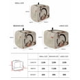 thumbnail image 2 of Brown Grey Cat Small Toaster Cover 2 Slice, Kitchen Appliance Covers, Modern Art Toaster Oven Cover with Loop, Bread Machine Cover Polyester Dust Cover Protection, 2 of 4