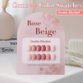 thumbnail image 3 of Set de esmaltes en gel Double Rhythm, 6 unidades, 15 ml, del mismo color, rosa y beige, 3 of 9