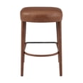 thumbnail image 4 of NPD Furniture Rylee KD Faux Leather Backless Counter Stool (Set of 2), 4 of 15