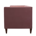 thumbnail image 5 of Jack Tufted Tuxedo Sofa Double Cushion, Ash Rose, 5 of 14