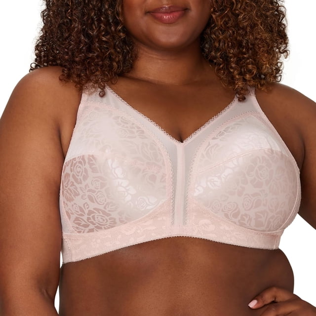 TEMOGU-Womens 18 Hour Comfort-Strap Wireless Bra, Full-Coverage Bra with 4-Way Trusupport, Single & 2-packFull Coverage Bra