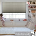 thumbnail image 5 of Keego Printed Cordless Celluar Shades Semi Blackout Honeycomb Window Blind Light Filtering Easy Install White Upper Case, Color006, 37"w x 48"h, 5 of 7