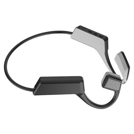 

NUOLUX Bone Conduction Earphone Wireless Not In-ear Headphones Waterproof Sports Headset (Black)