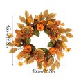 thumbnail image 5 of sruoe Halloween Decor, Halloween Decoration Indoor, Artificial Wreaths, Halloween Decoration Outdoor, Halloween Decoration, Halloween Wall Hanging Wreath Decor, 5 of 6